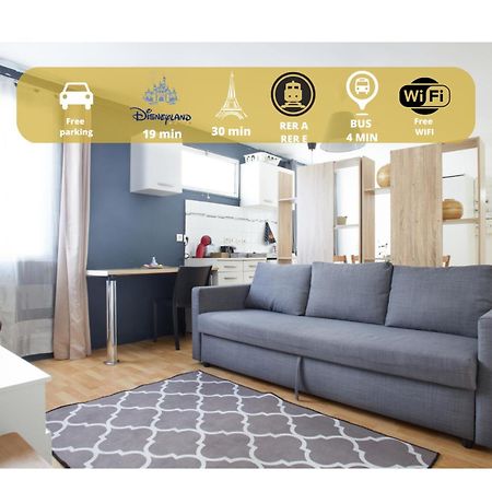 Appartement Sympa Entre Paris Et Disneyland Noisy-le-Grand Eksteriør bilde